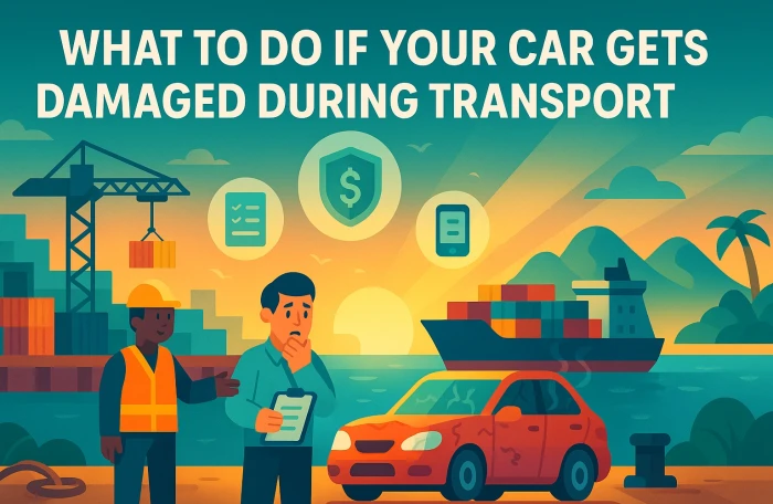 What To Do if Your Car Gets Damaged During Transport